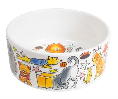 Blond Amsterdam Futterschale Hund Liebe 15.5X15.5X7 CM